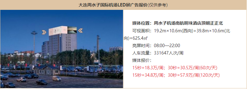 大連戶(hù)外LED廣告