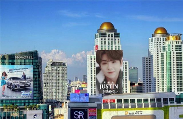 承包泰國巨型LED屏，Justin粉絲為了應(yīng)援偶像太拼了！