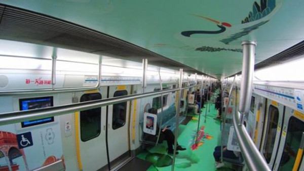 “龍游頤和”地鐵專列廣告，帶你領(lǐng)略頤和園的魅力