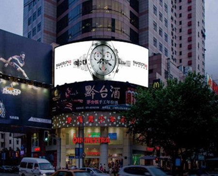 上?；春Ｖ新沸氯A聯(lián)商廈led屏廣告