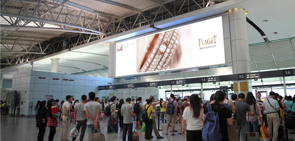 廣州機(jī)場(chǎng)電子屏廣告