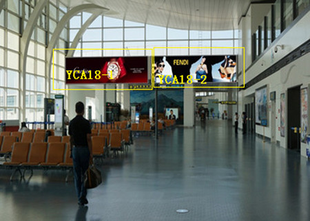 銀川機場燈箱廣告