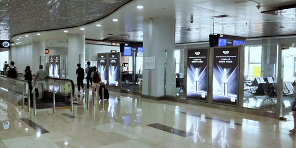 樂維娜機場廣告投放案例