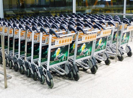 淮安機(jī)場手推車廣告價(jià)格