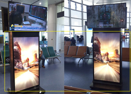 銀川機(jī)場燈箱廣告