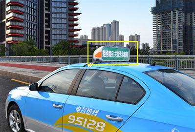 寧波出租車(chē)LED廣告