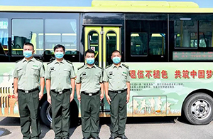 八一建軍節(jié)“擁軍號”青島公交車廣告線路案例，公交車廣告效果
