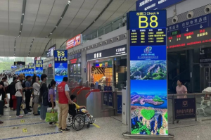 深圳北站LED廣告價(jià)格，深圳北高鐵站候車大廳廣告全覆蓋廣告案例