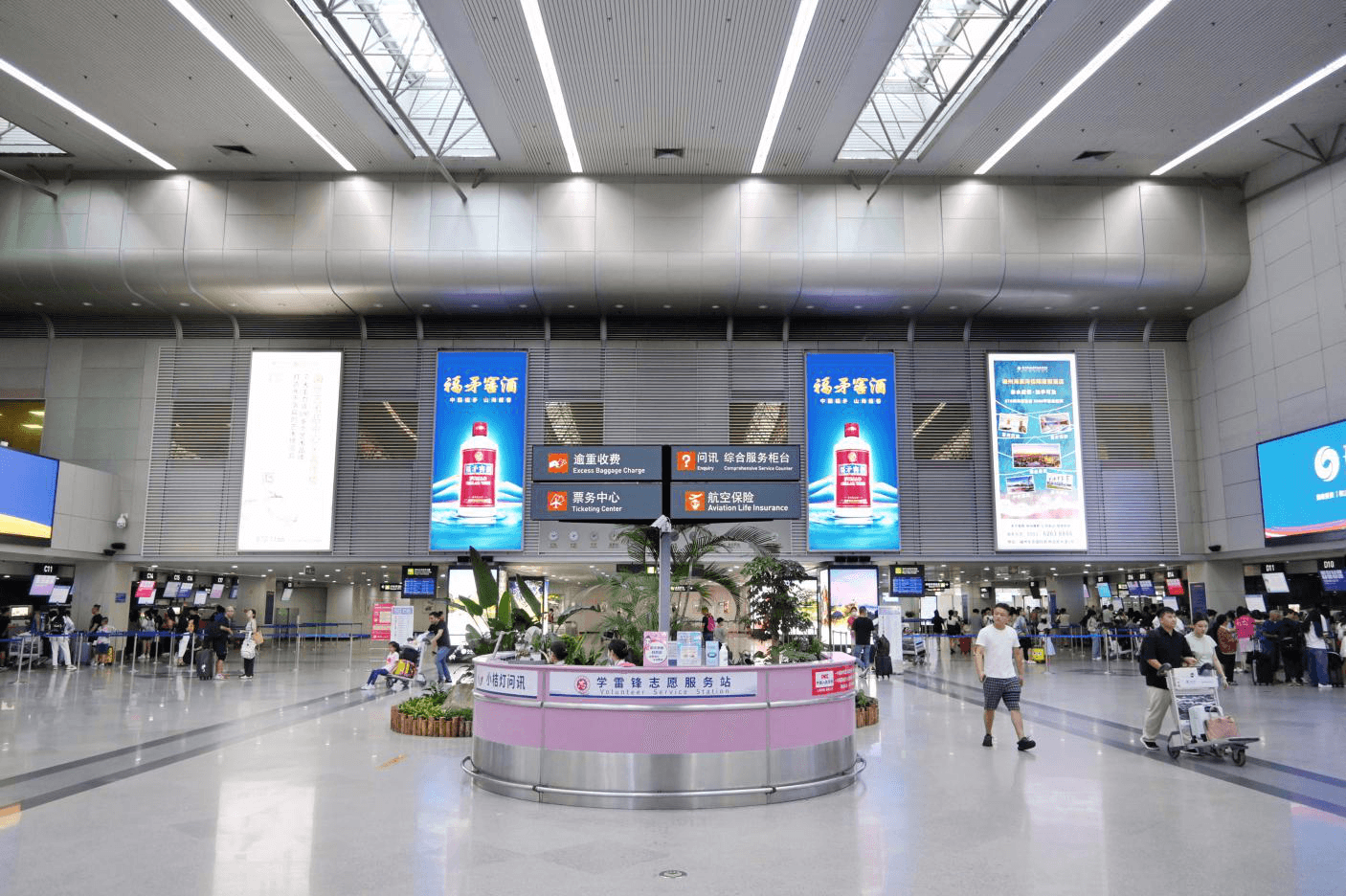福州長樂機(jī)場廣告價格收費多少錢？福州機(jī)場出發(fā)到達(dá)春運熱門廣告