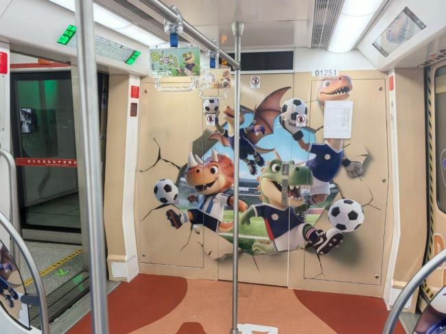 常州地鐵創(chuàng)意內(nèi)包車：移動沉浸空間的品牌表達(dá)新陣地