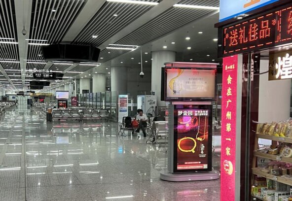 深圳福田高鐵站廣告價格多少錢？深圳高鐵福田站廣告候車大廳報價