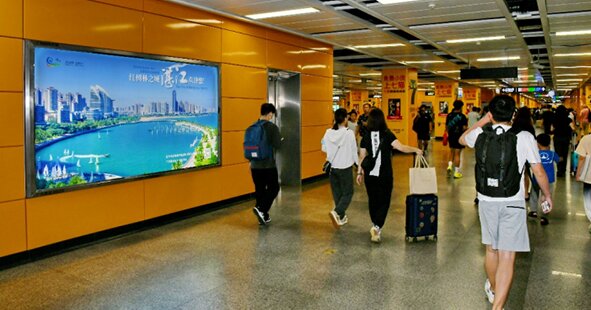 廣州地鐵廣告牌價格多少尺寸？廣州地鐵廣告政府文旅行業(yè)案例