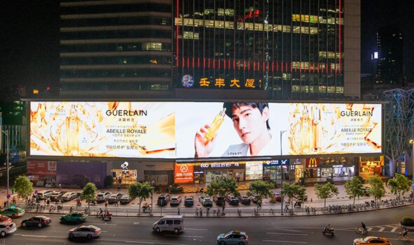 廣州壬豐大廈LED廣告價格多少錢？頤高數(shù)碼廣場LED廣告價格是多少？