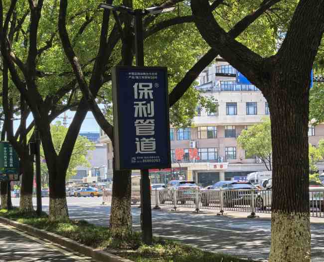 第一戶外傳媒-義烏路路燈桿廣告